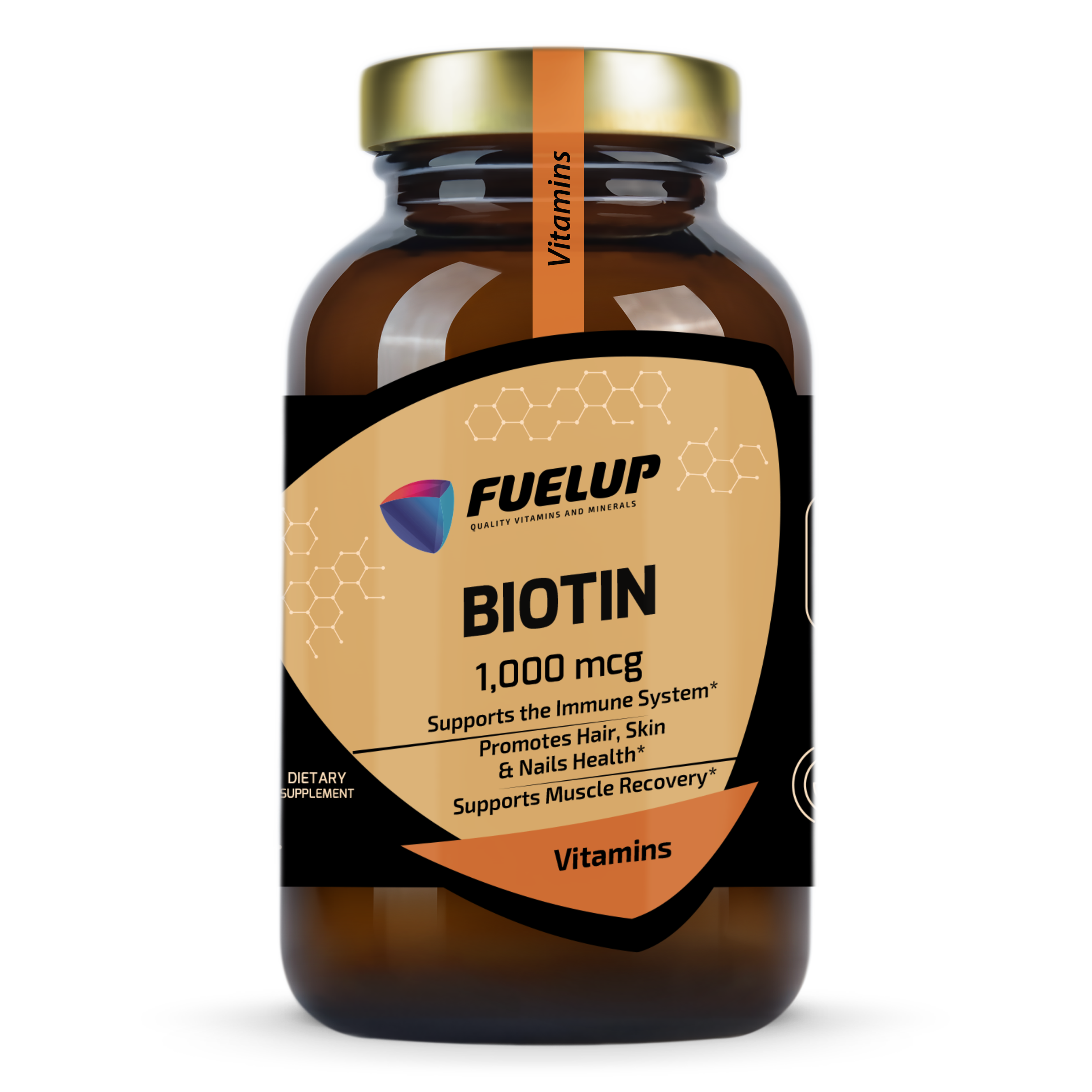 Fuel‑Up Biotin 1000 mcg, 120gb.