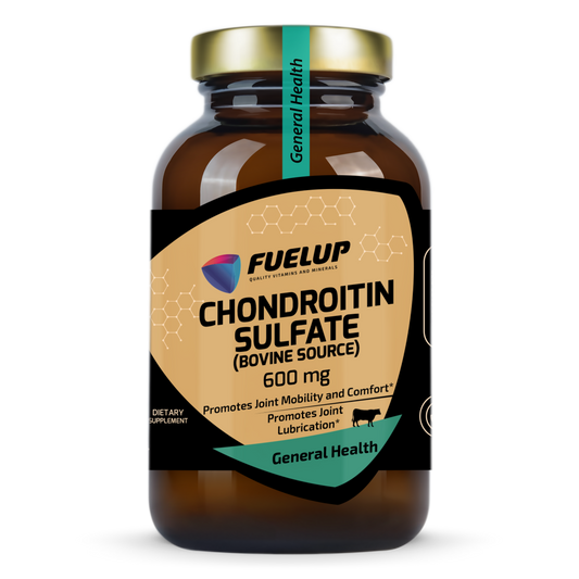 Fuel‑Up Chondroitin Sulfate, Liellopa, 600mg, 120gb.