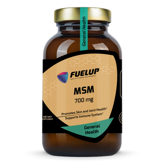 Fuel-Up MSM 700 mg – 120 veģetārās kapsulas