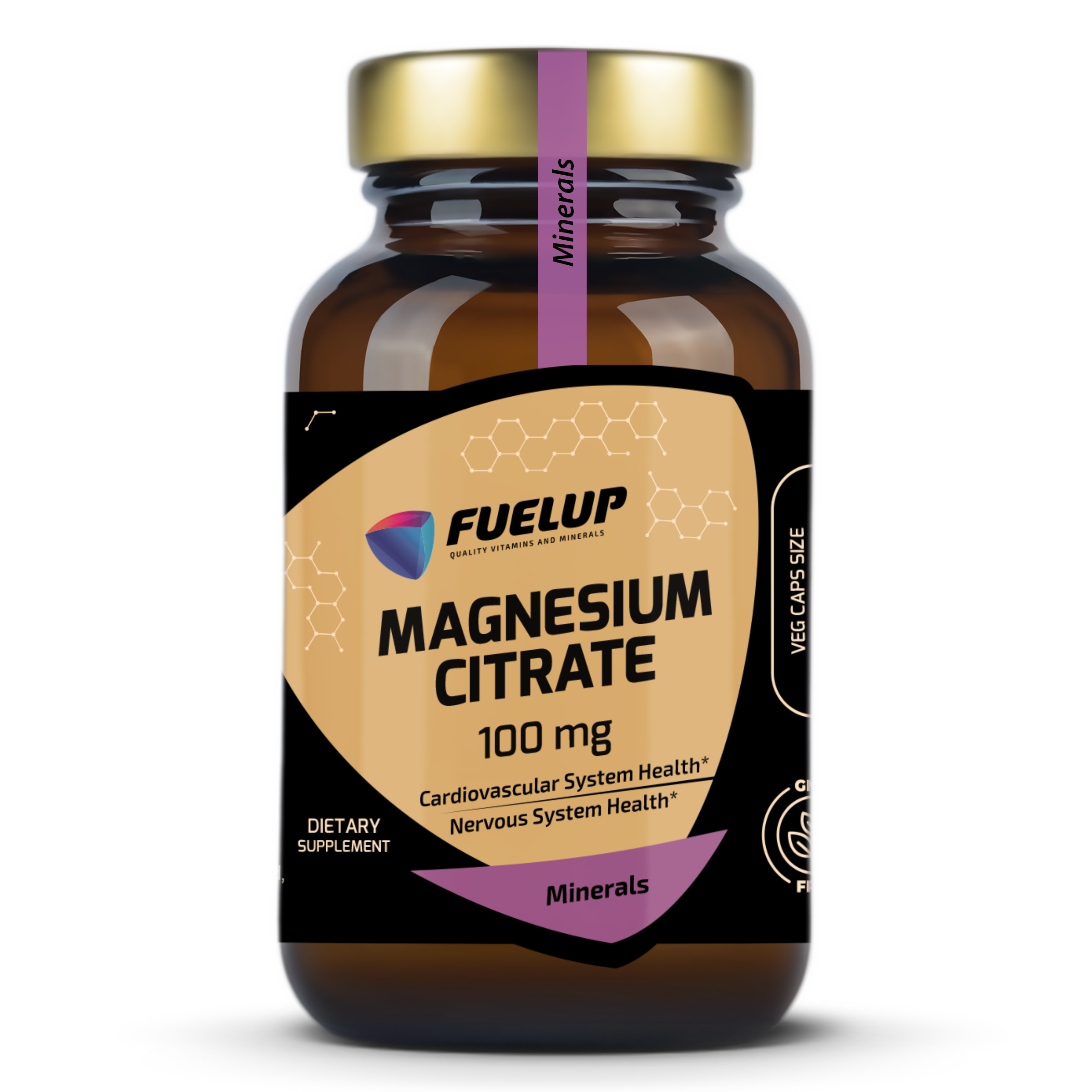 Цитрат магния Fuel-Up 100 мг — растительные капсулы