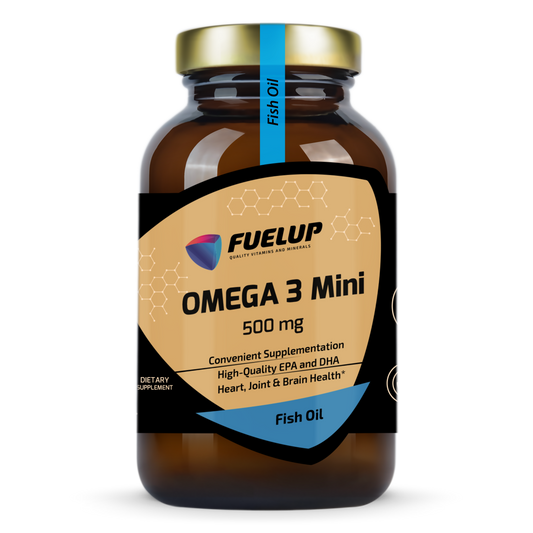 Fuel-Up Omega-3 Mini (TG) 500 mg – 180 softgeles
