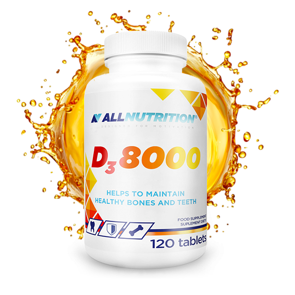 Allnutrition - Витамин D3 8000, 120 таблеток