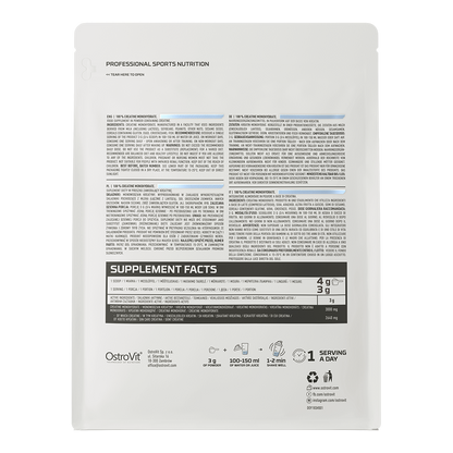 Ostrovit - Kreatīna monohidrāts / Creatine monohydrate PULVERIS