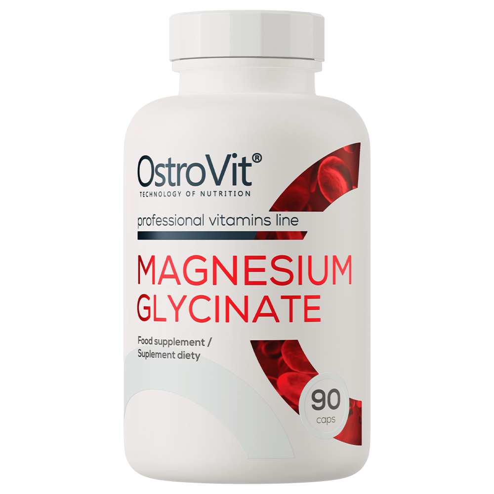 OstroVit - Magnesium Glycinate/Magnija bisglicināts (90 kapsulas)
