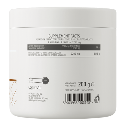 OstroVit - Jūras kolagēns / Marine Collagen PULVERIS (200g)
