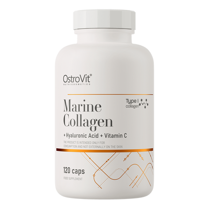 OstroVit - Marine Collagen + Hyaluronic Acid + Vitamin C / Marine Collagen CAPSULES (120 capsules)
