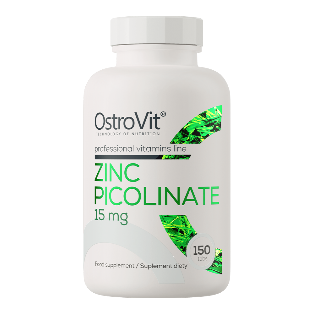 OstroVit - Cinks / Zinc Picolinate (150 tabletes)