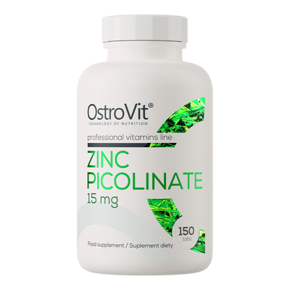 OstroVit - Cinks / Zinc Picolinate (150 tabletes)