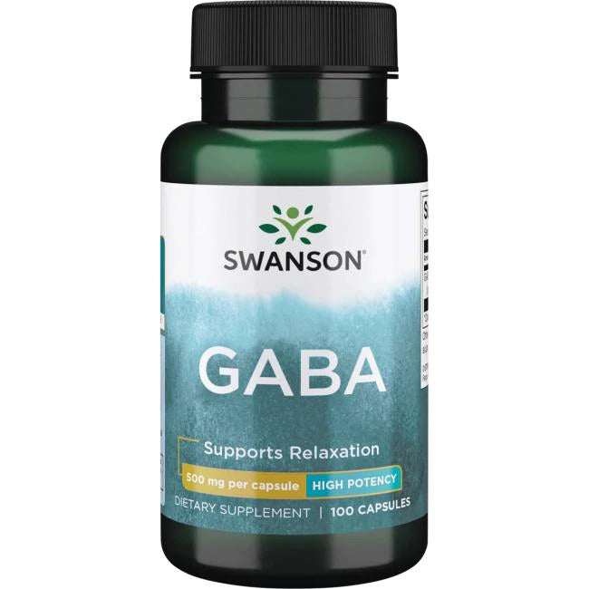 Swanson - GABA 500mg (100 kapsulas)